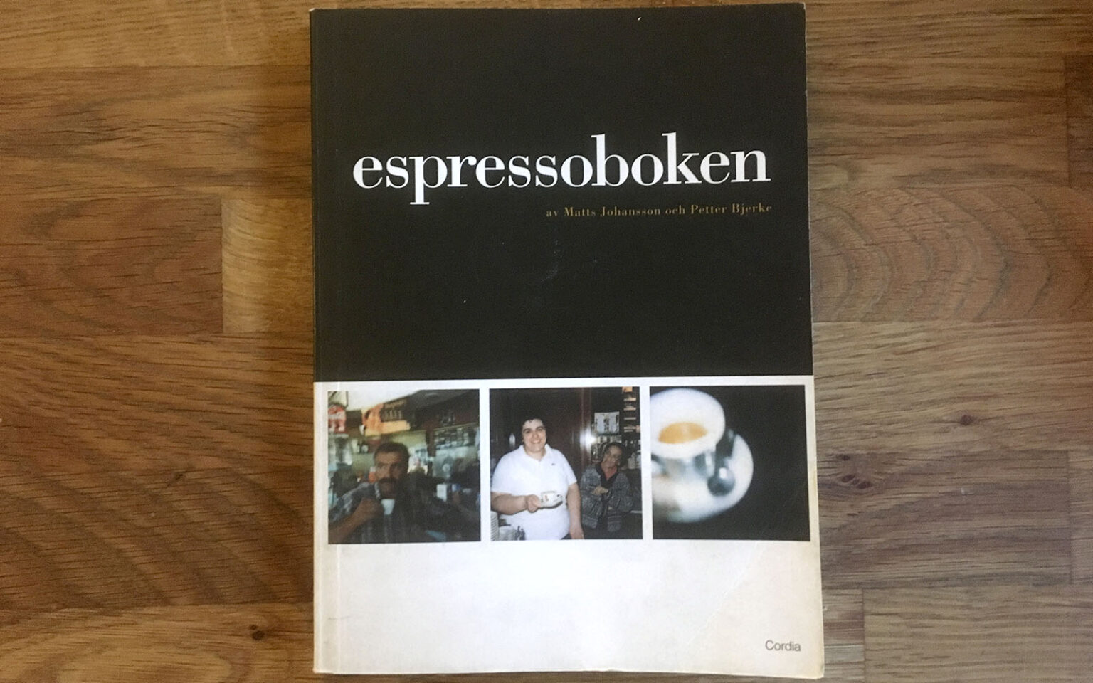 Espressoboken av Matts Johansson.
