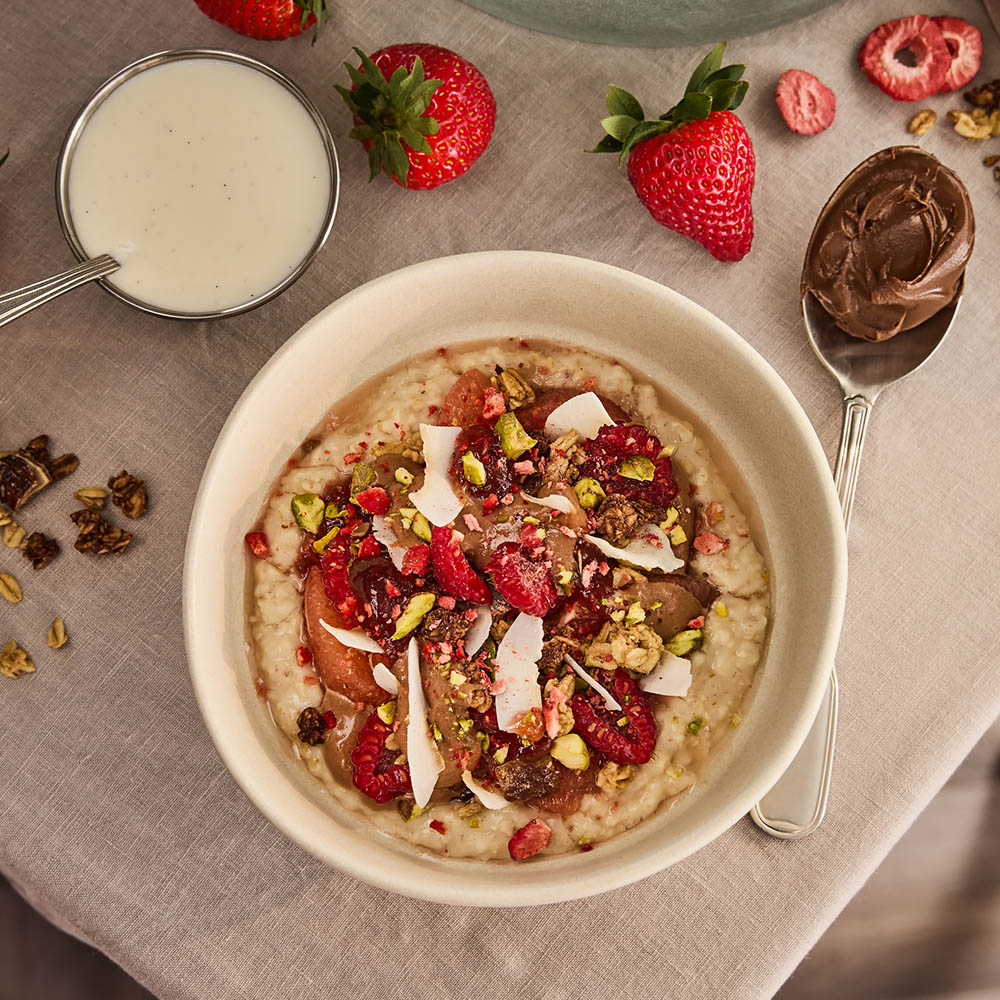 Den dekadenta - gröt från konceptet Frukostfavoriter.