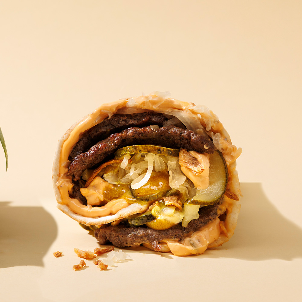 Fyllig Reubenrulle med Lecora Lövbit.