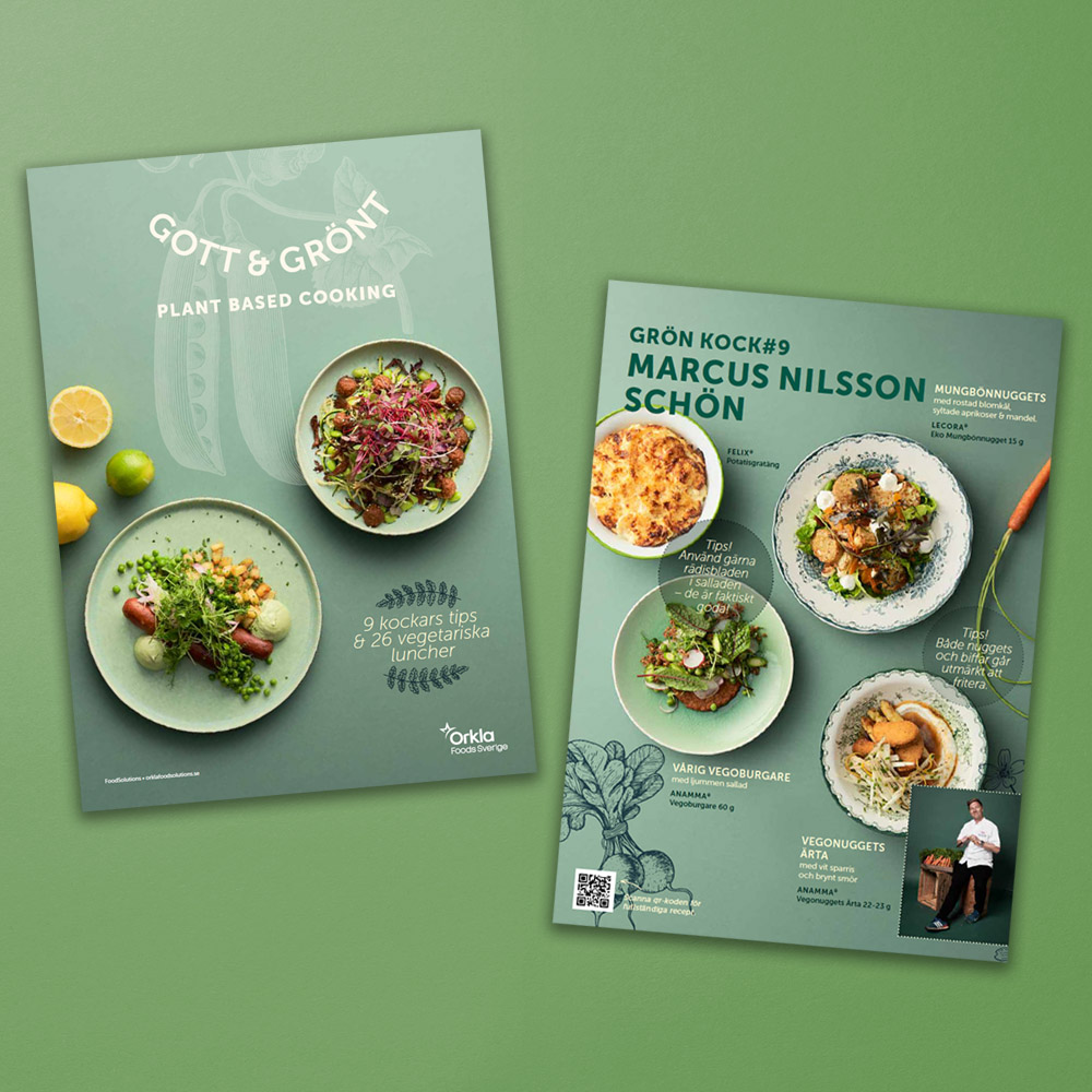 Gott & Grönt - Inspiration och recept kring hur du som kock kan laga bättre växtbaserad mat för dina gäster.