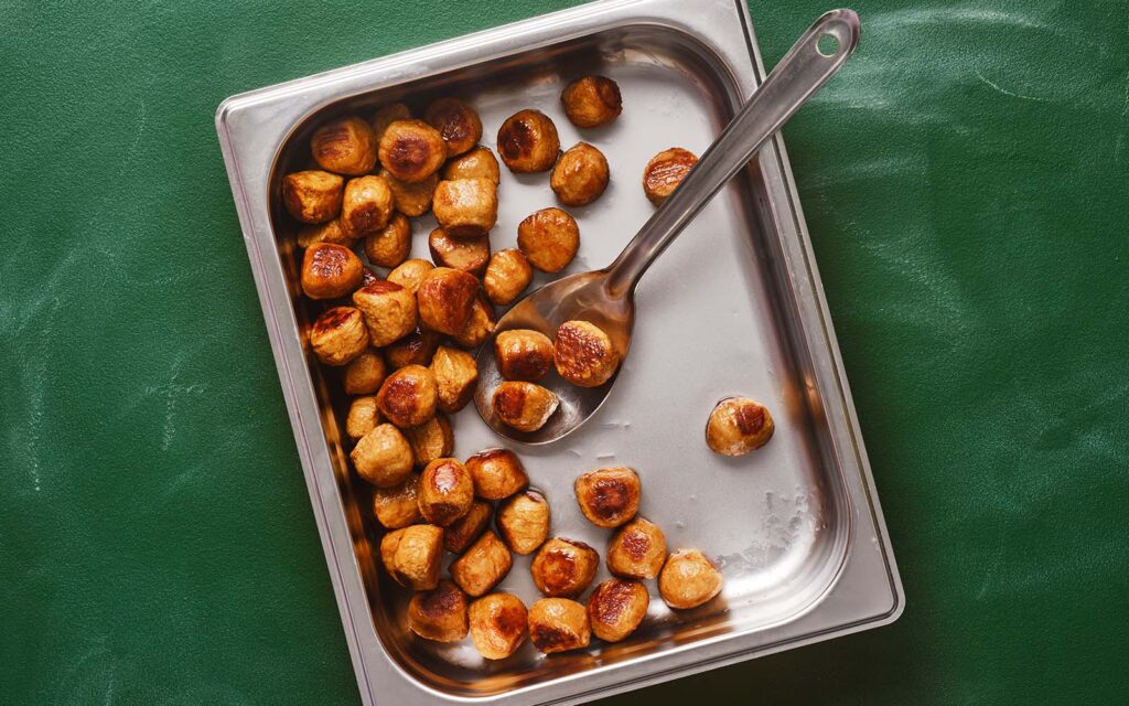 Bleck med FELIX Köttbullar Fläsk, KRAV Eko.