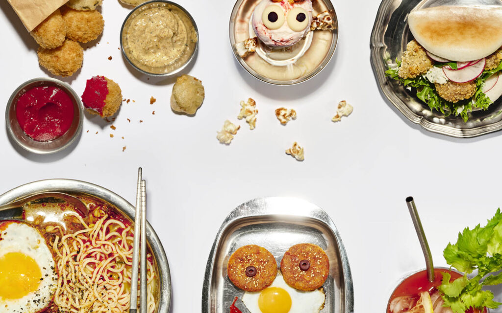 Flera olika rätter från Trend Update 2026.